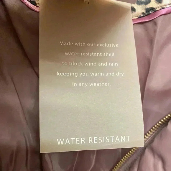 🆕Jessica Simpson Dusty Pink Quilted Puffer Long Coat M🆕 - Picture 14 of 16